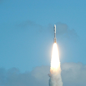 Atlas V rocket carrying the New Horizons spacecraft.